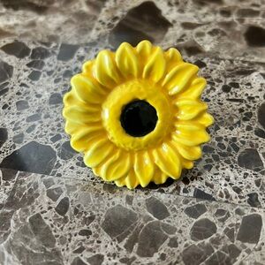 Nora Fleming retired sunflower mini 🌻